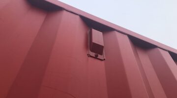 Container ventilator cover