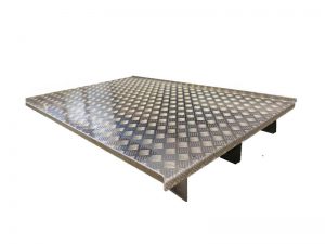 Aluminium ramp